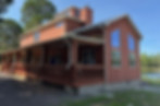 Side view of home being renovated