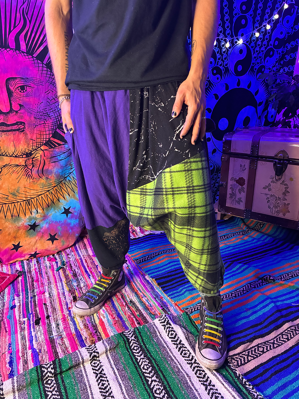 Handmade Boho Patchwork harem pants 