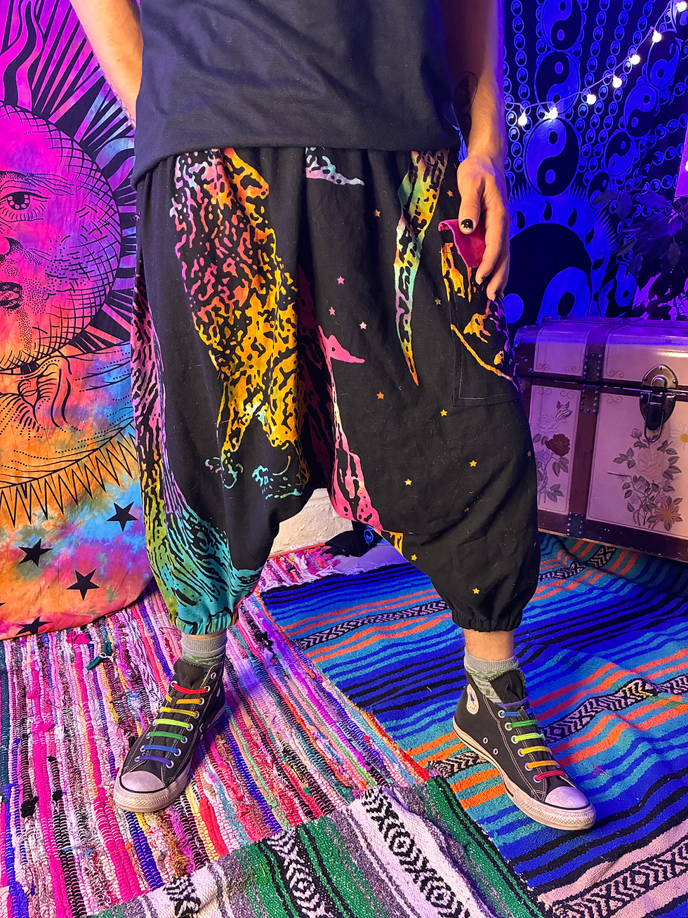 Handmade Boho harem pants !