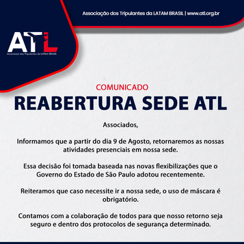Reabertura sede ATL