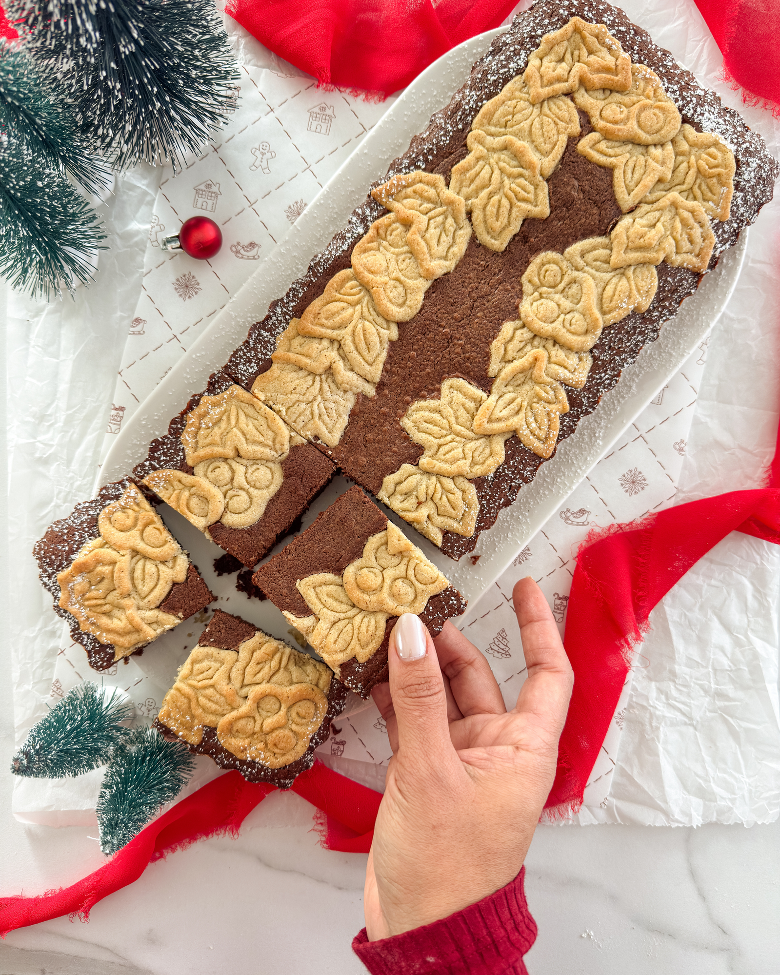 Mon brownie de Noël !