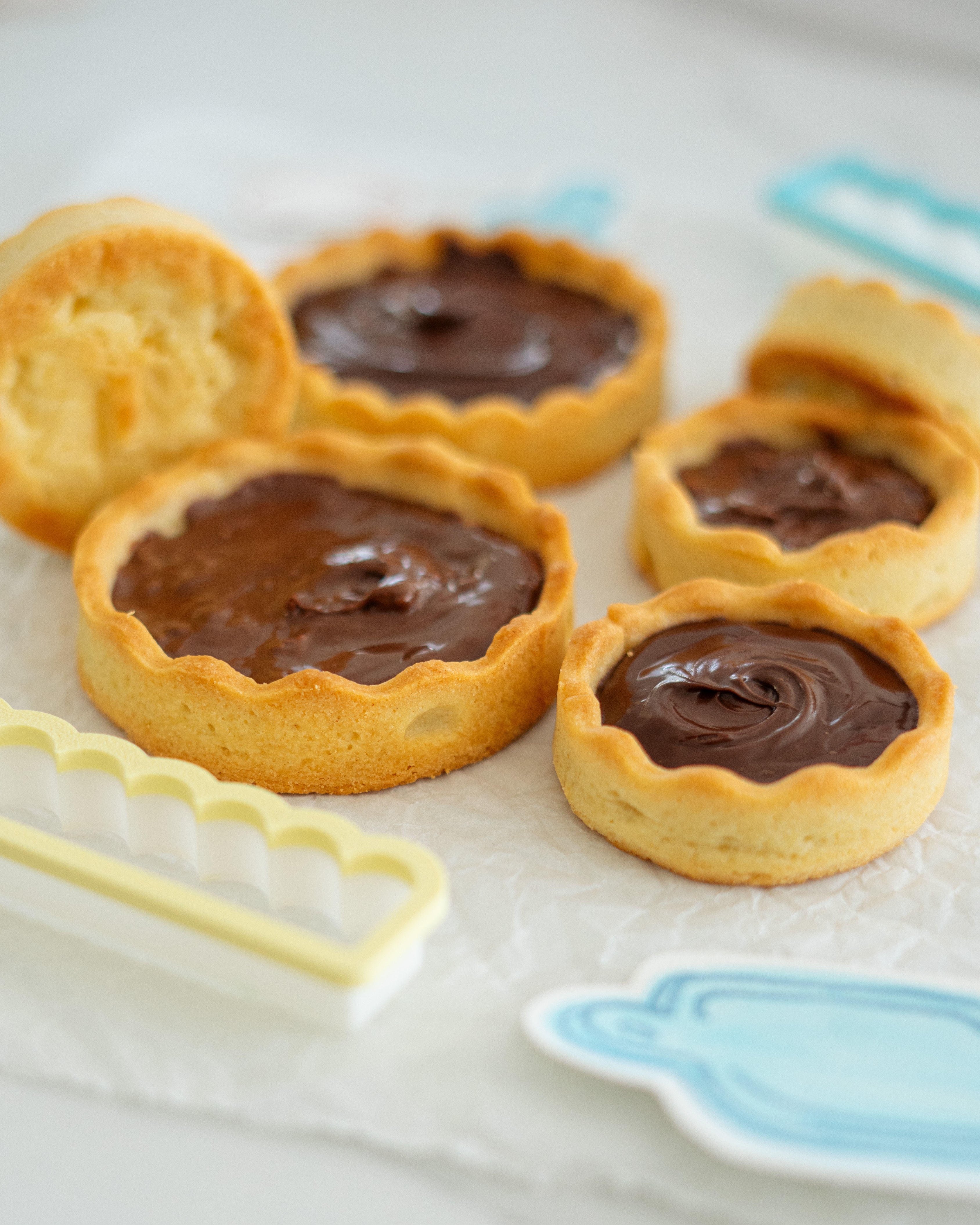 Duo Bandes Tartelette - Vague & Feston