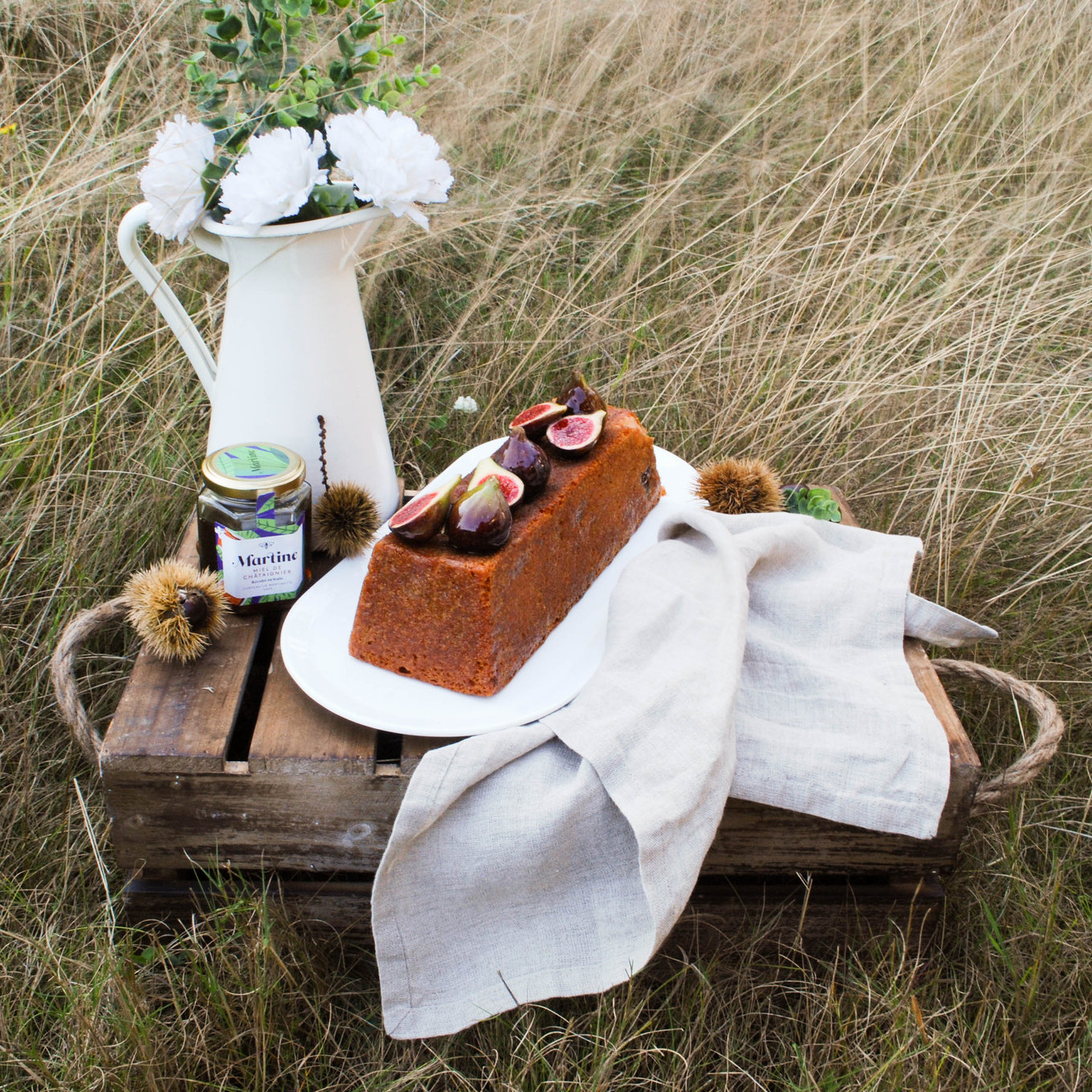 Miel Martine & Cake au miel et figues