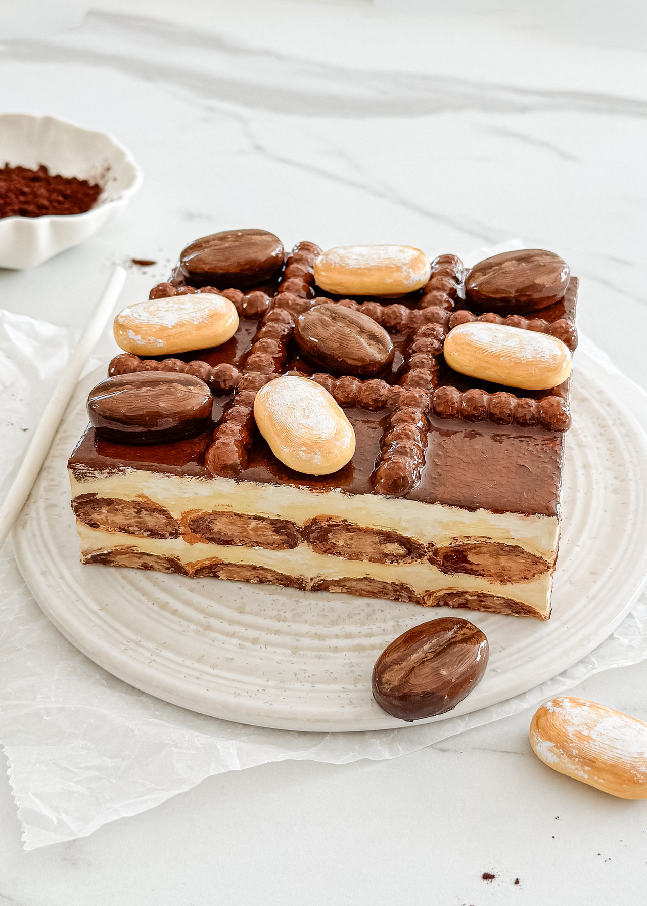 Mon Tiramisu à jouer ☕🤎 · pièce unique ·