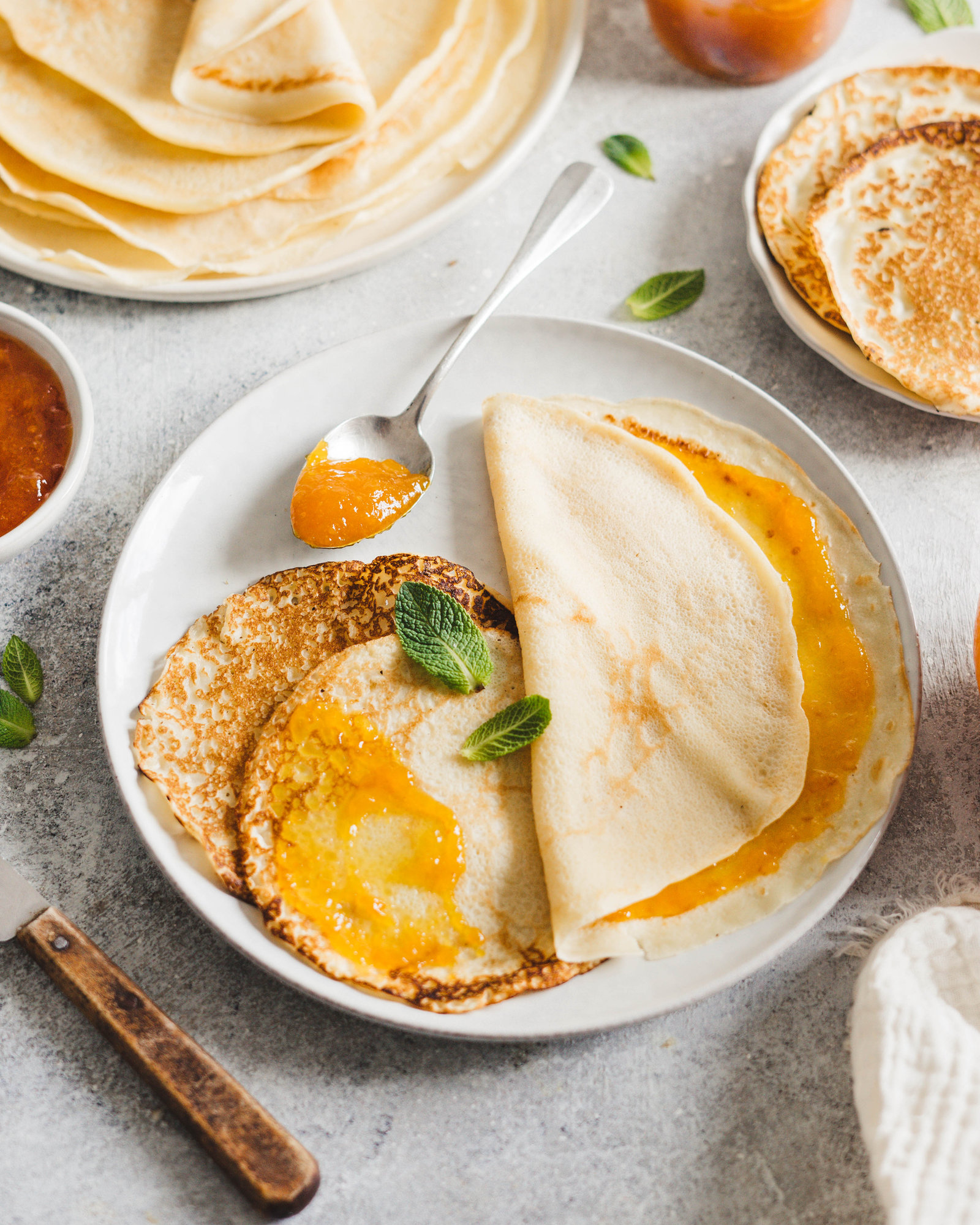 Les crêpes sans lactose avec Gabriella ! 