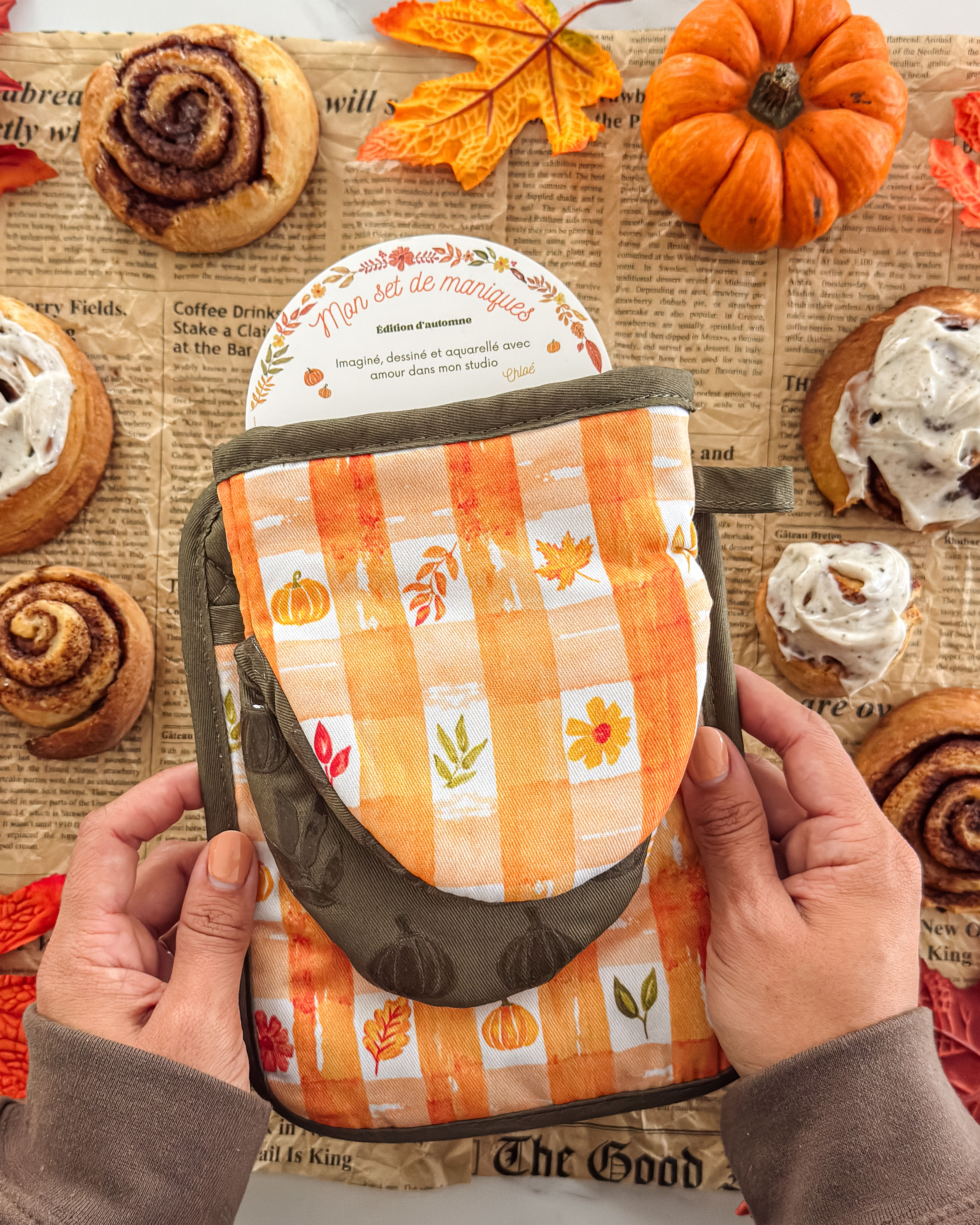 Mon set de manique d'Automne