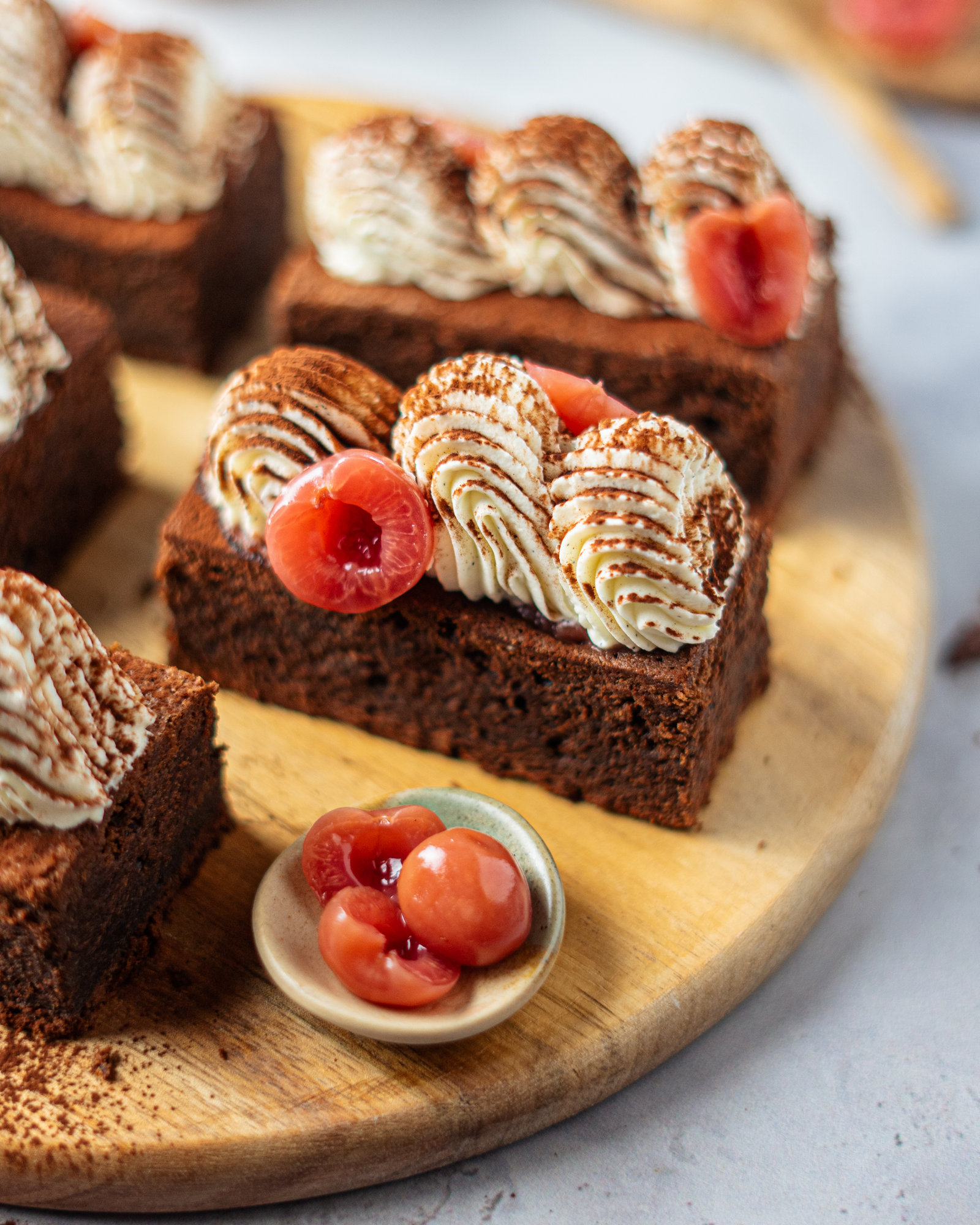 Mon brownie façon forêt noire ! 