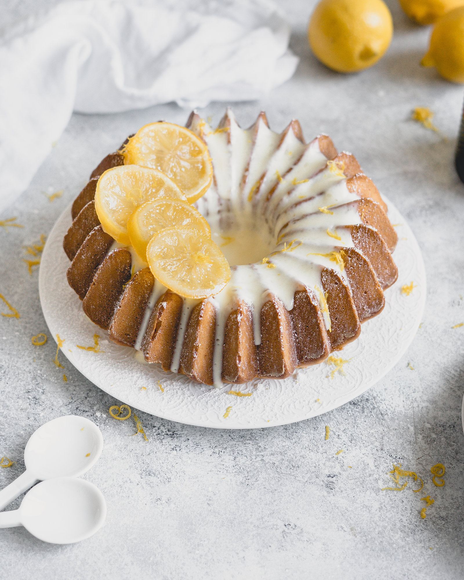 Mon gâteau à l'huile d'olive, ricotta-citron ! 