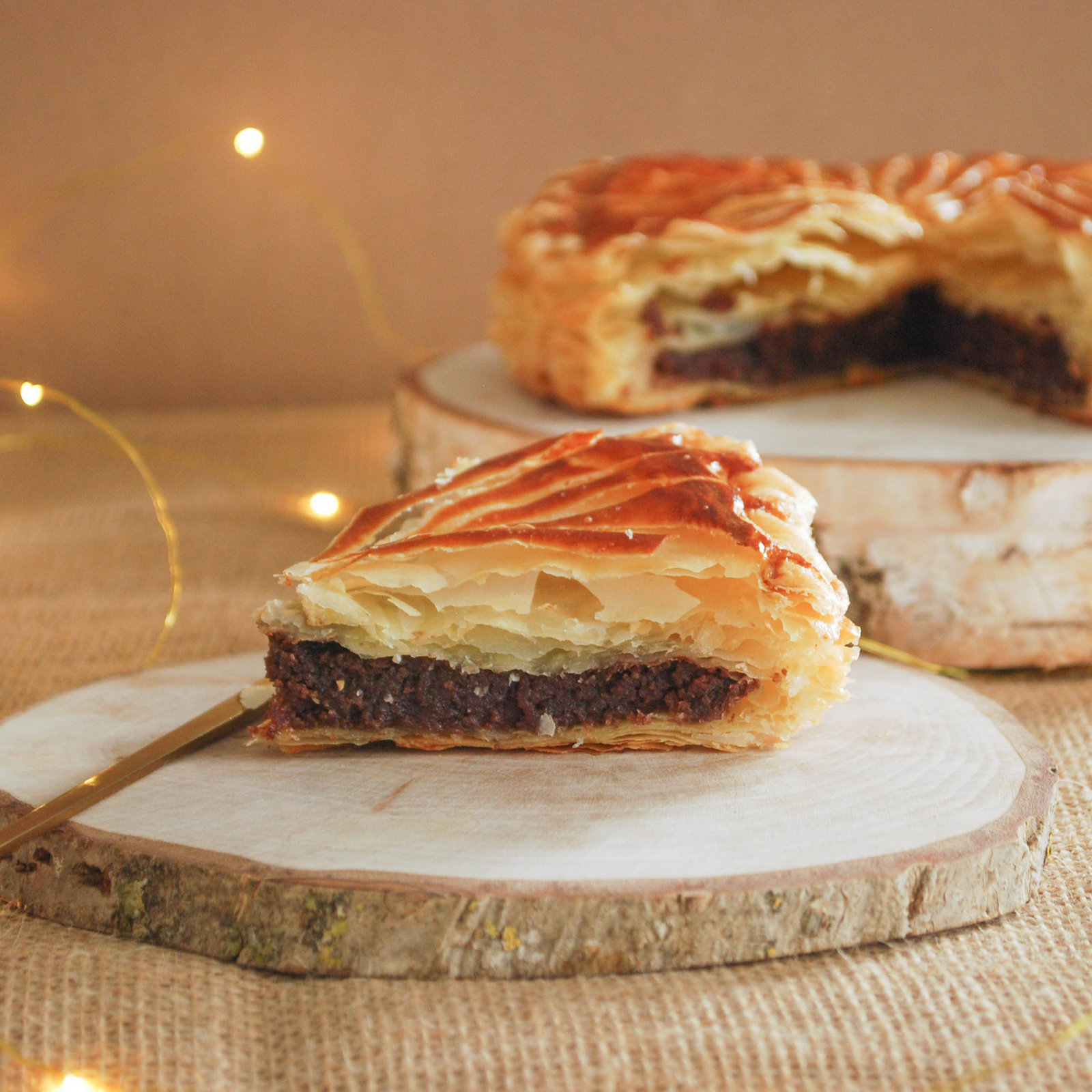 Galette à la frangipane au chocolat