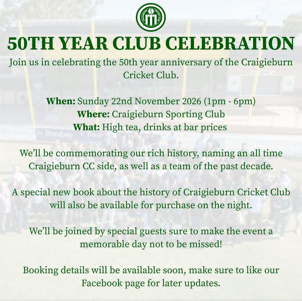 50th Year Celebrations