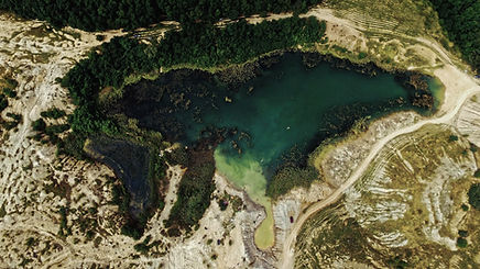 Aerial View Lagoon