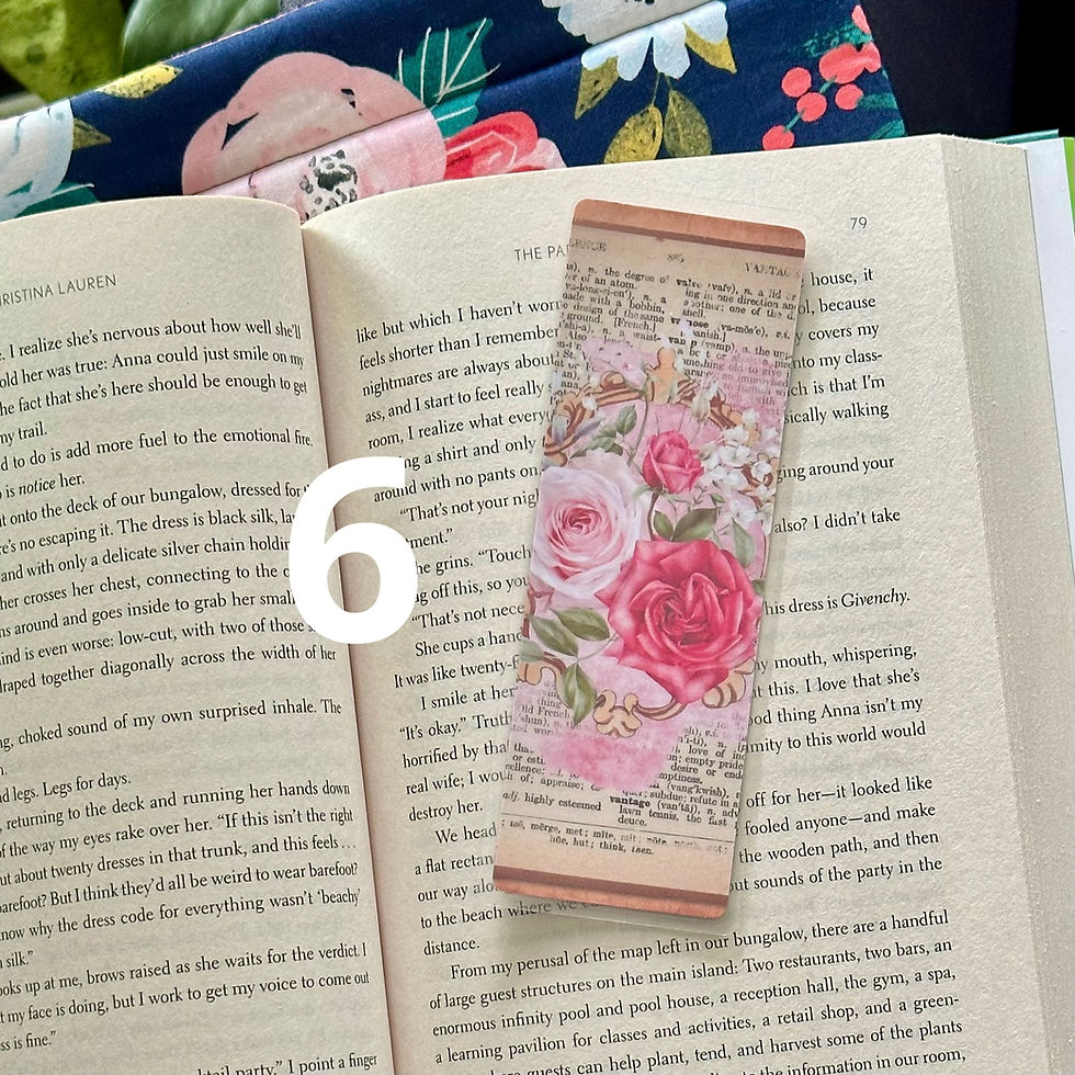 Thumbnail: dictionary rose bookmarks