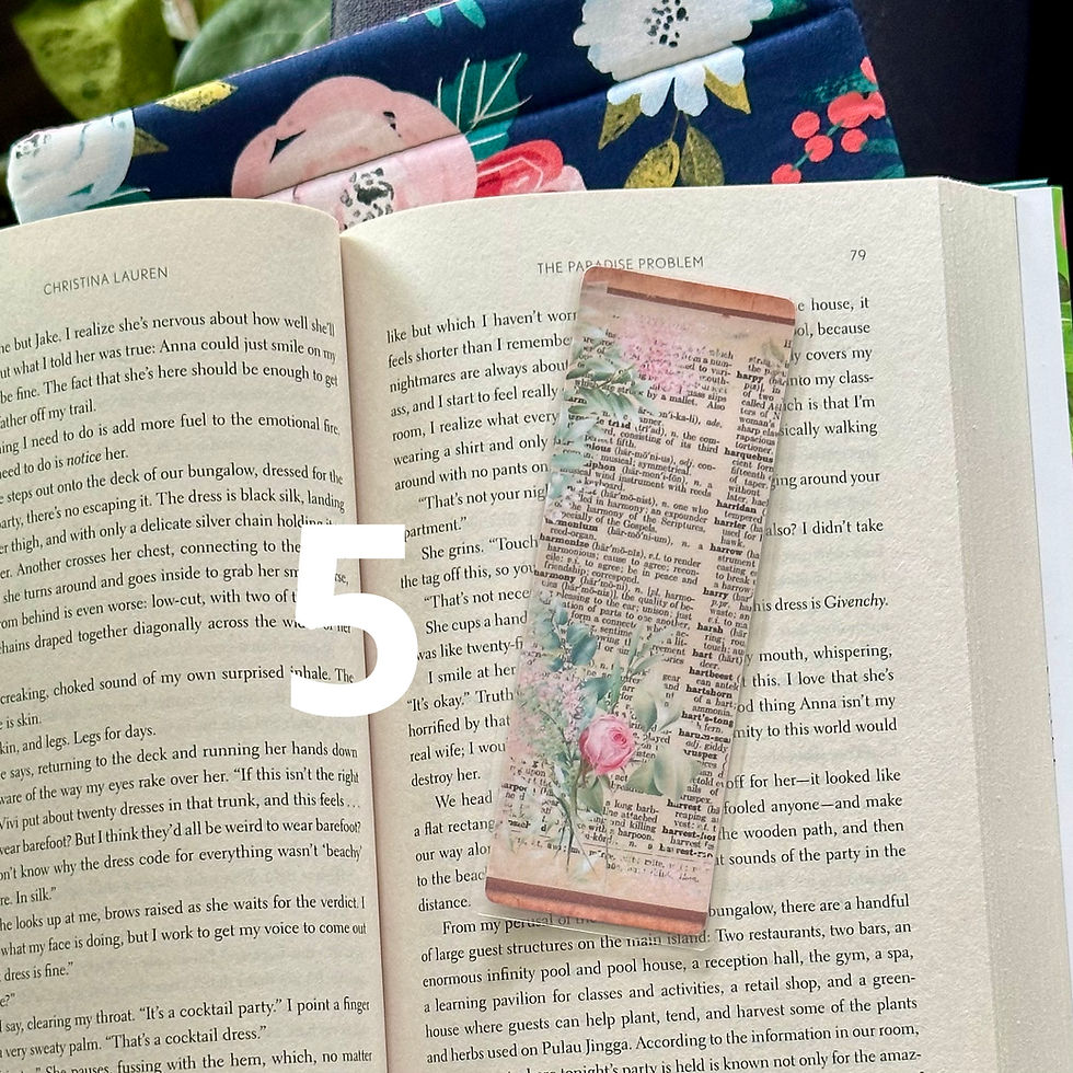 Thumbnail: dictionary rose bookmarks