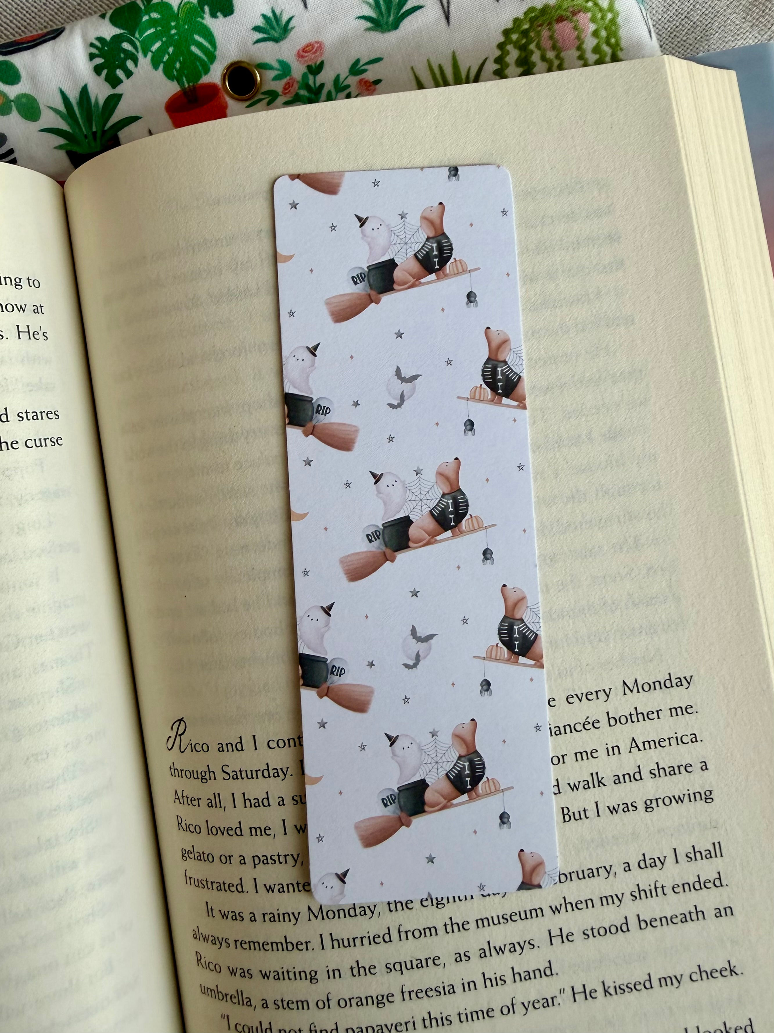 witchy dog bookmark