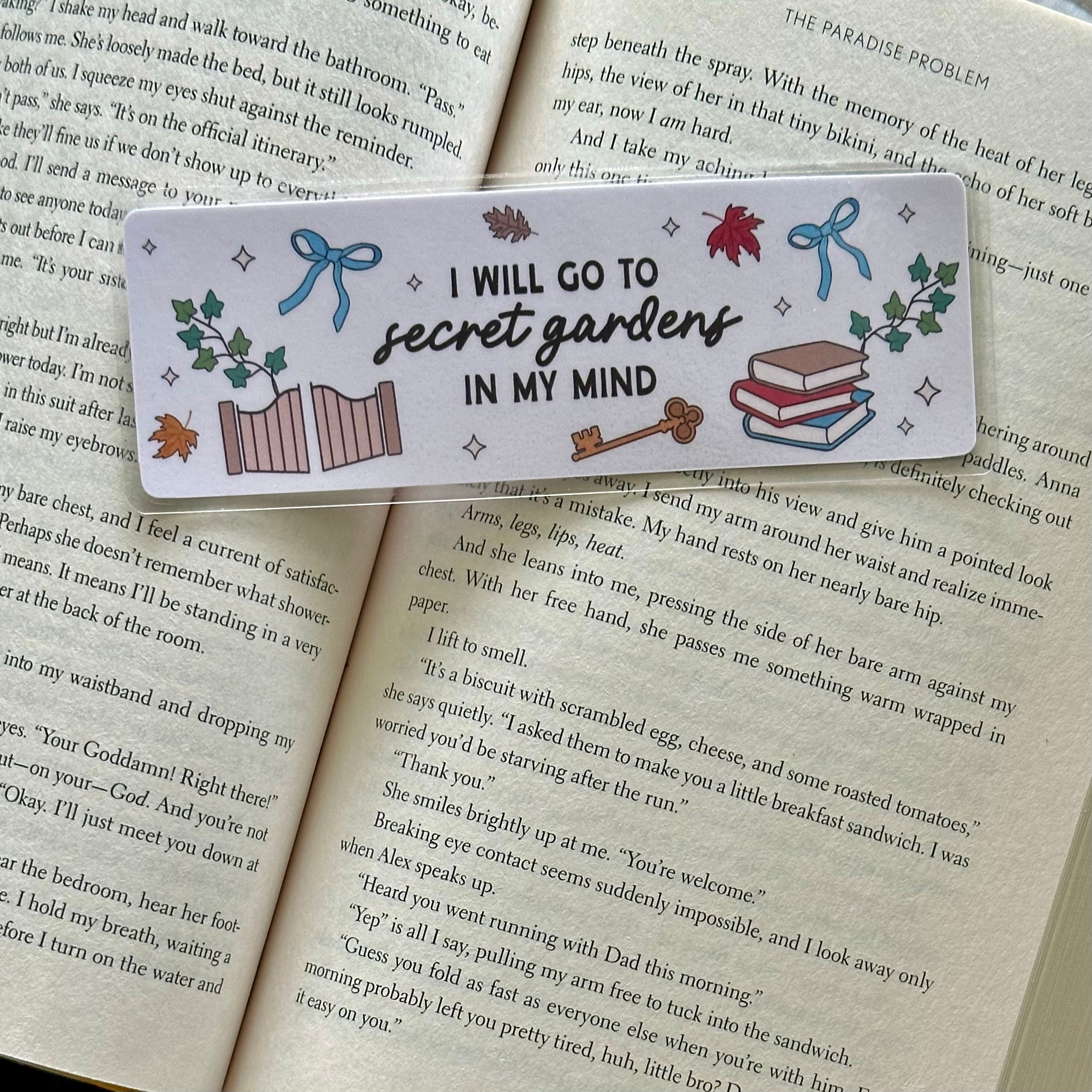 secret gardens in my mind bookmark 
