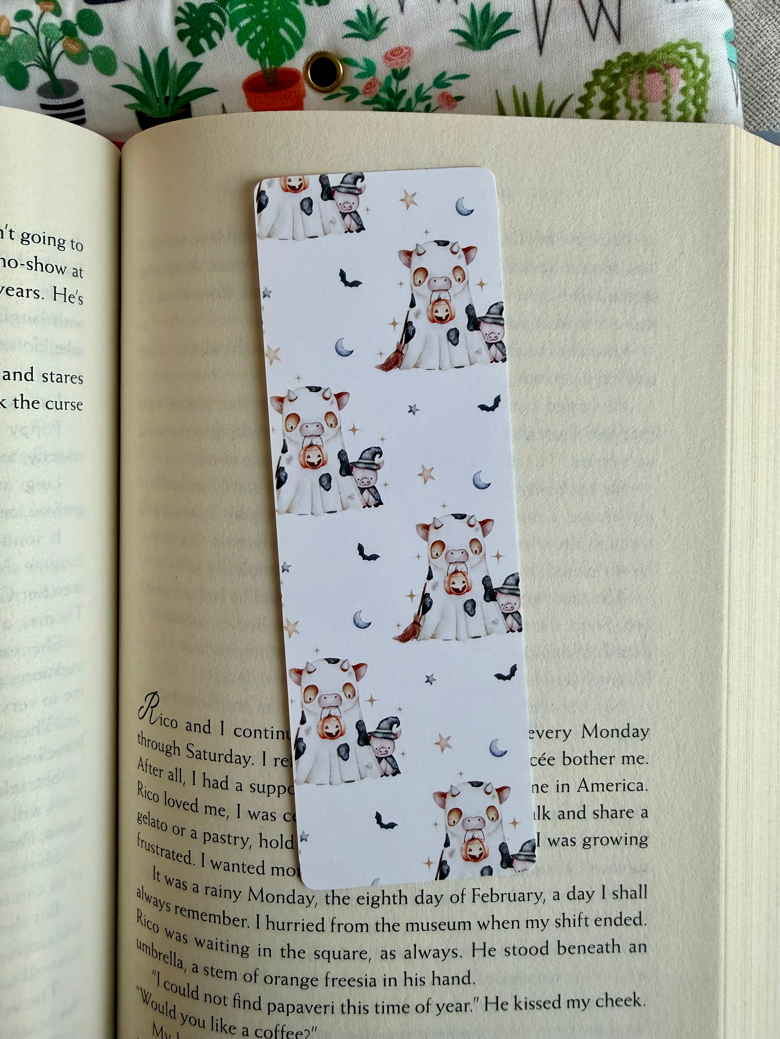 pigs in costumes bookmark