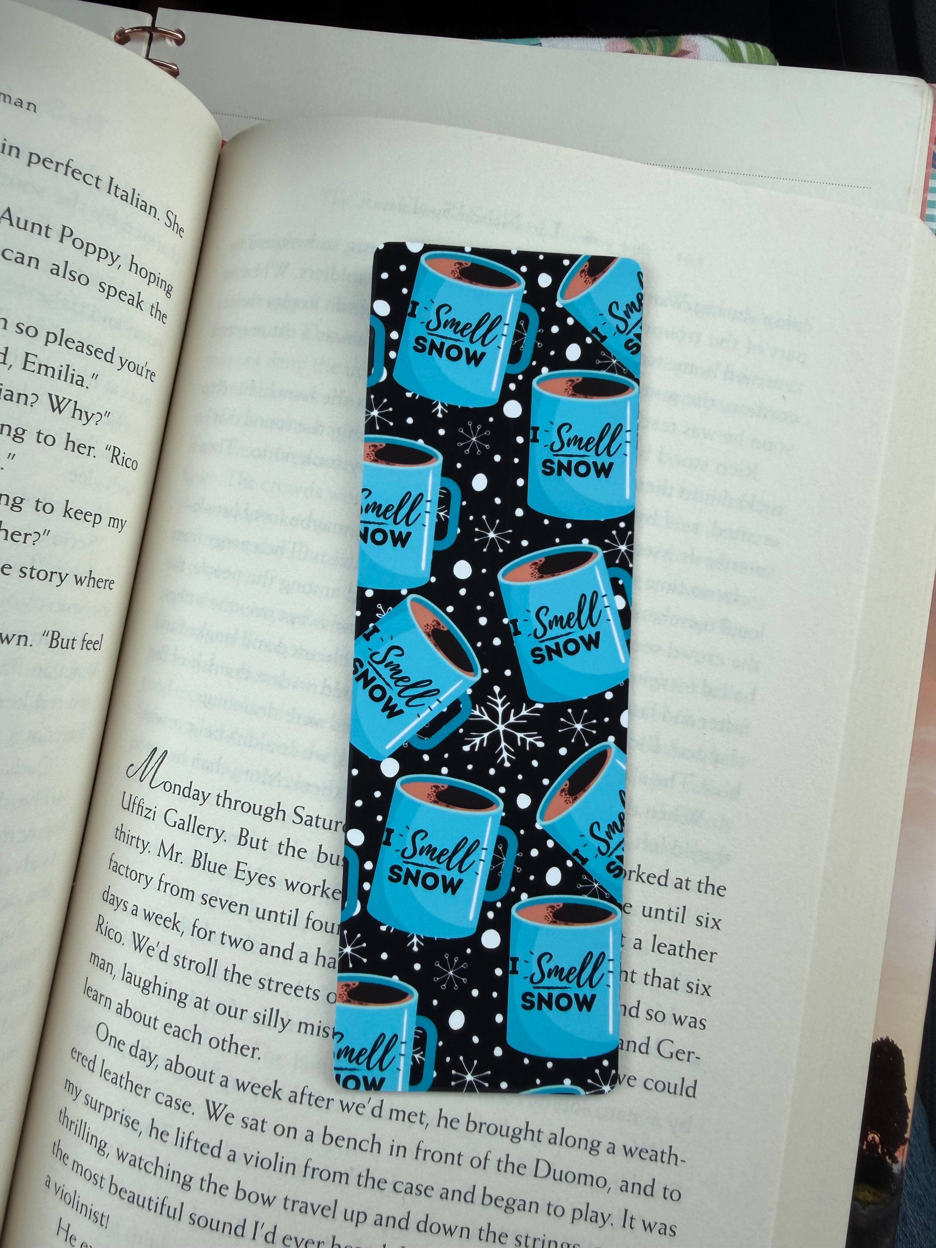 I smell snow coffee mugs gilmore girls bookmark