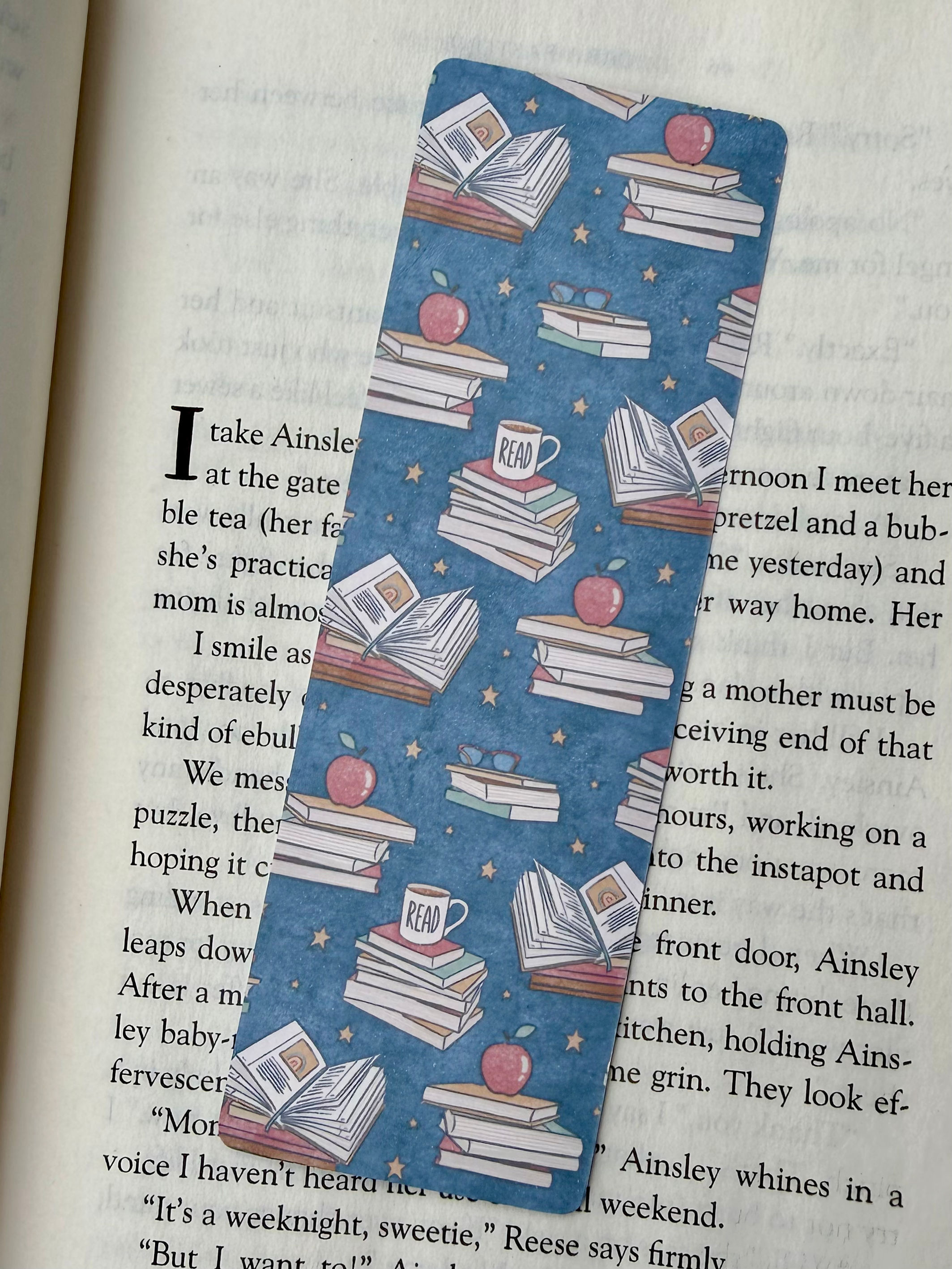 vintage school bookmark