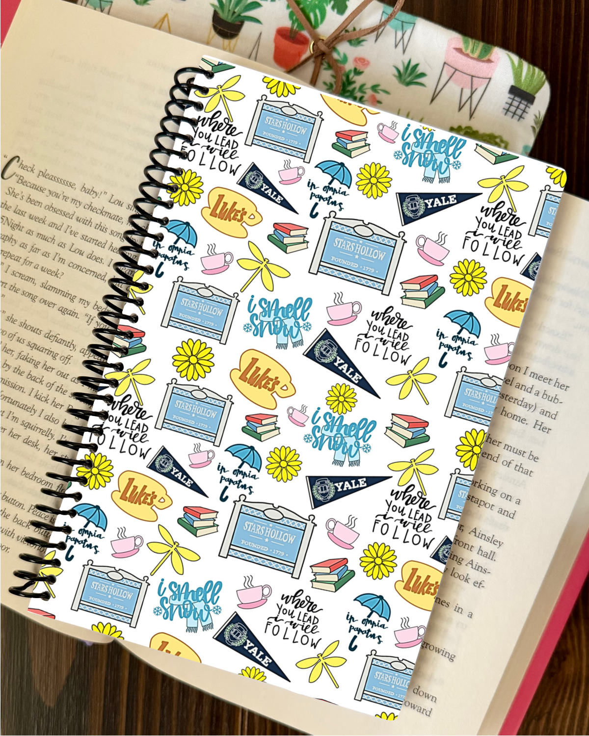 gilmore girls spiral notebook