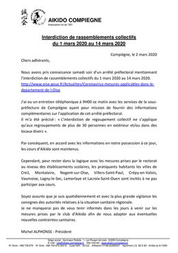 Epidemie de coronavirus