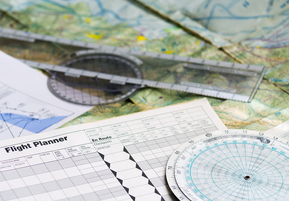 Microlight Navigation Exams have been updated by the BMAA