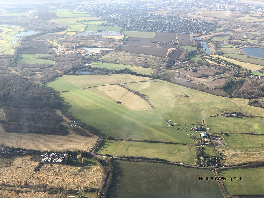 Damyn's Hall Aerodrome near London City Airport