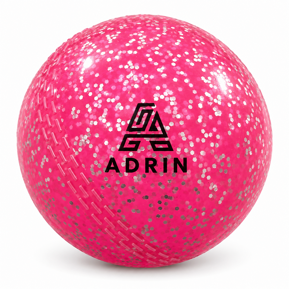 Thumbnail: ADRIN Pink 90g glitter cricket wind ball front view