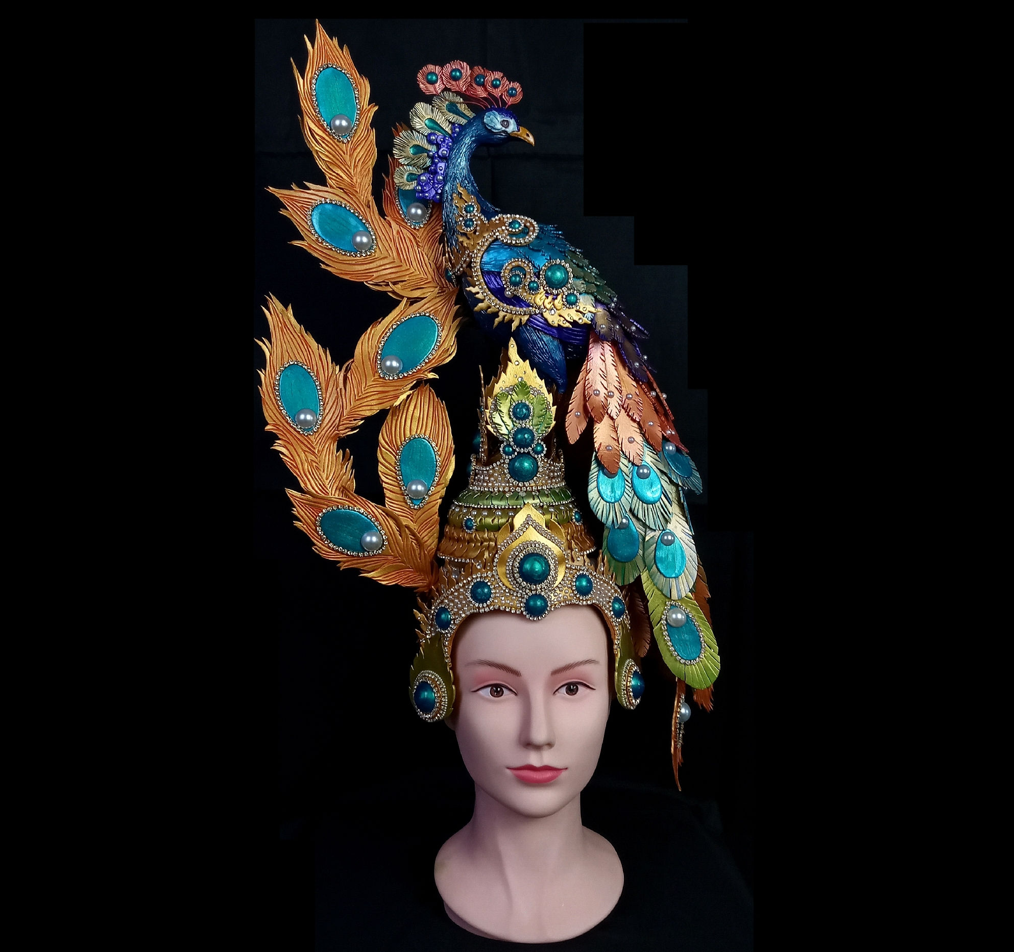 Headdress - Peacock