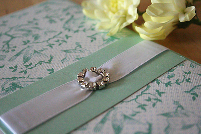 Capercaillie Cards - Wedding invitation card - Bella