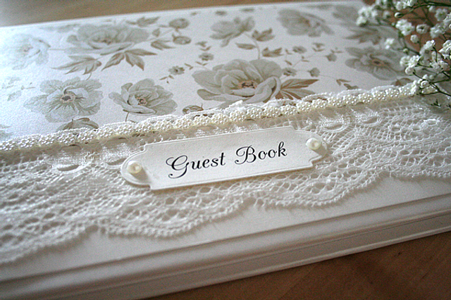 Capercaillie Cards - Wedding guest book - Vintage Marie
