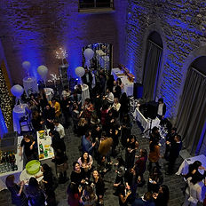 elegant corporate dance party