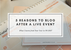5 Reasons to Blog After a Live Event