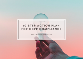 10 Step Action Plan for GDPR Compliance