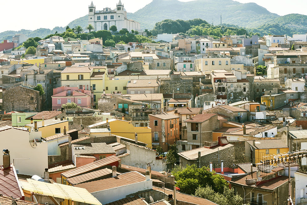 Cuglieri: The view from the terrace