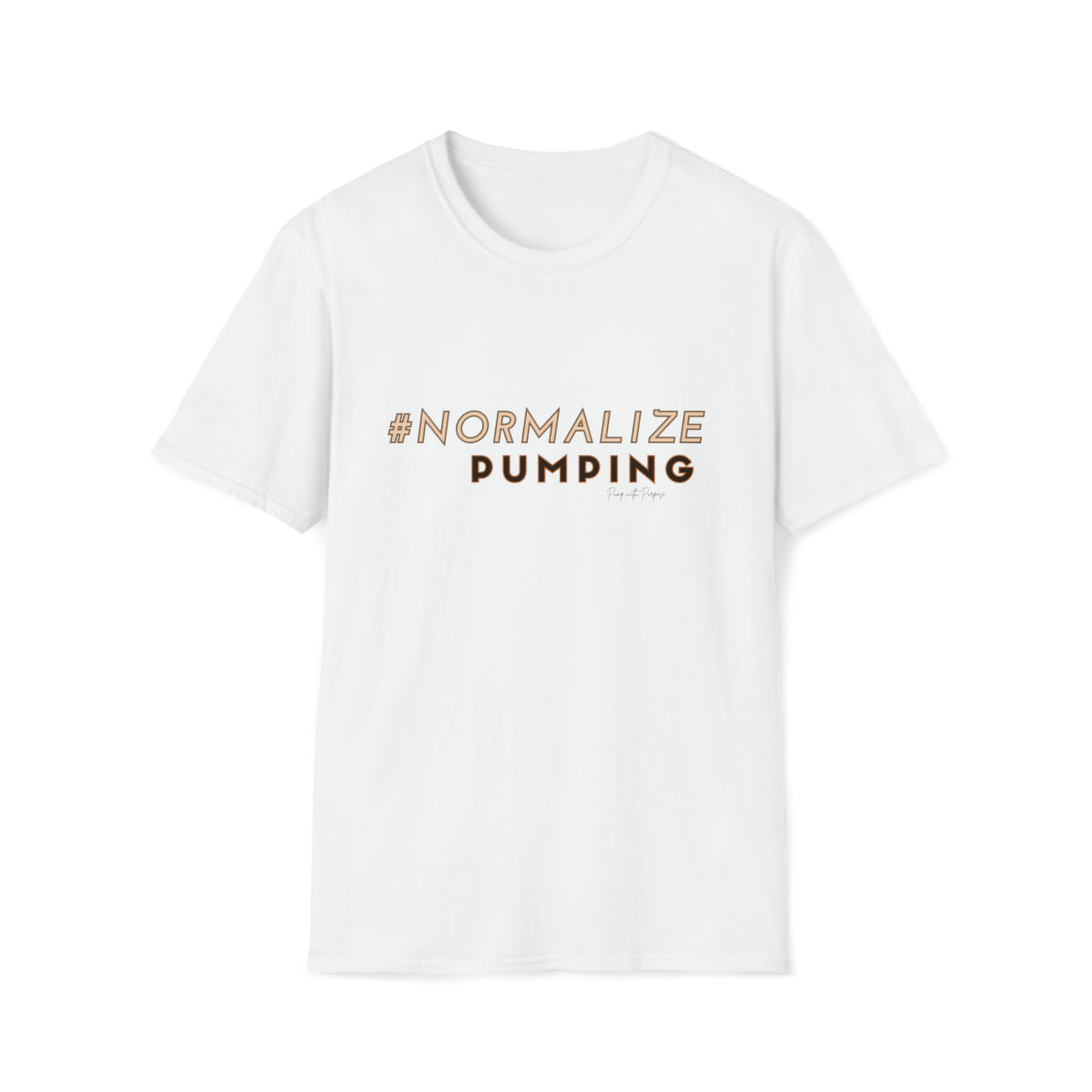 Normalize Pumping Unisex Softstyle T-Shirt