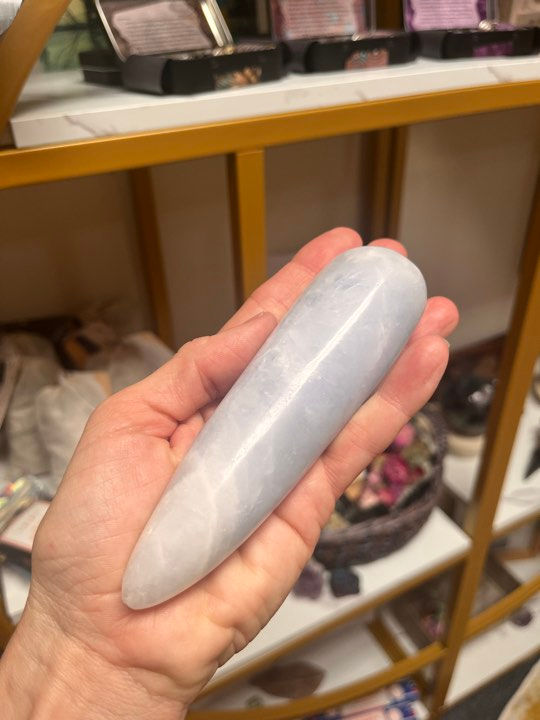 Blue Kyanite Crystal Wand