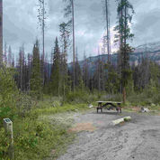 A Campsite in Jonas Creek Campground