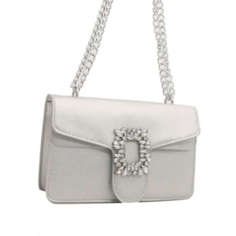 Miniatura: BORSA CRYSTAL SILVER