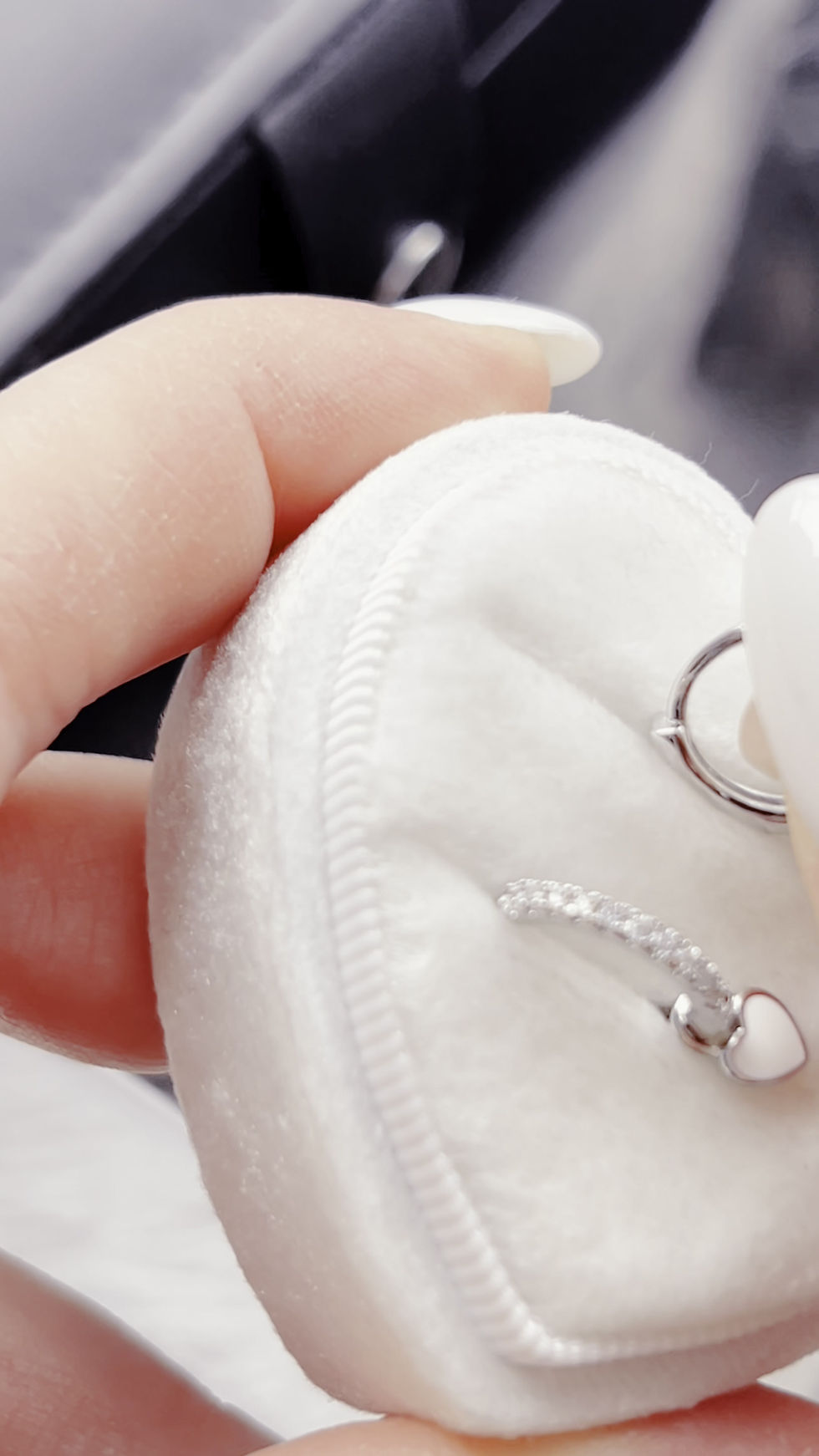 Miniatura: ORECCHINI EDEN BIANCO