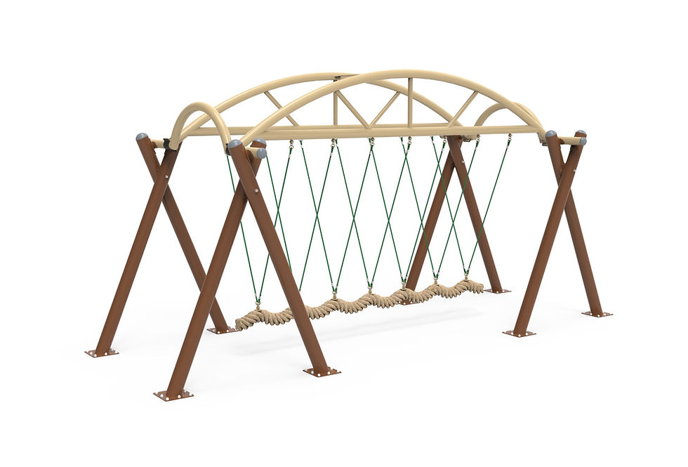 Altalena a fune multiposto per esterno