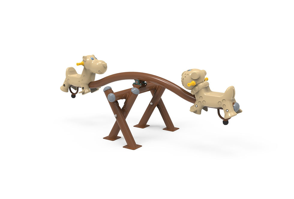 Dondolo a 2 posti “Linea Nature” – gioco equilibrio per esterni