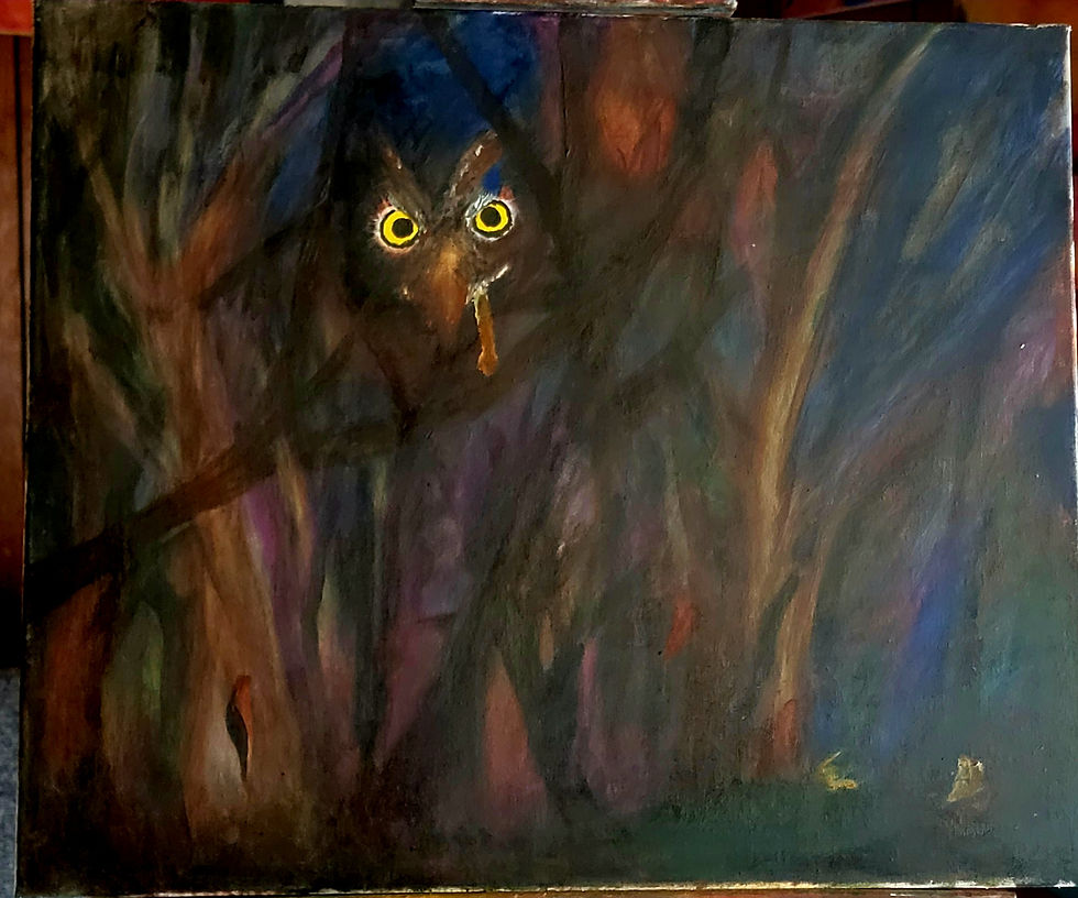 Heat of the Night Oil on canvas Offers considered