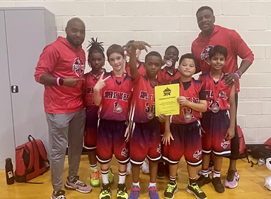 4th grade team winning championship Alodia Sports