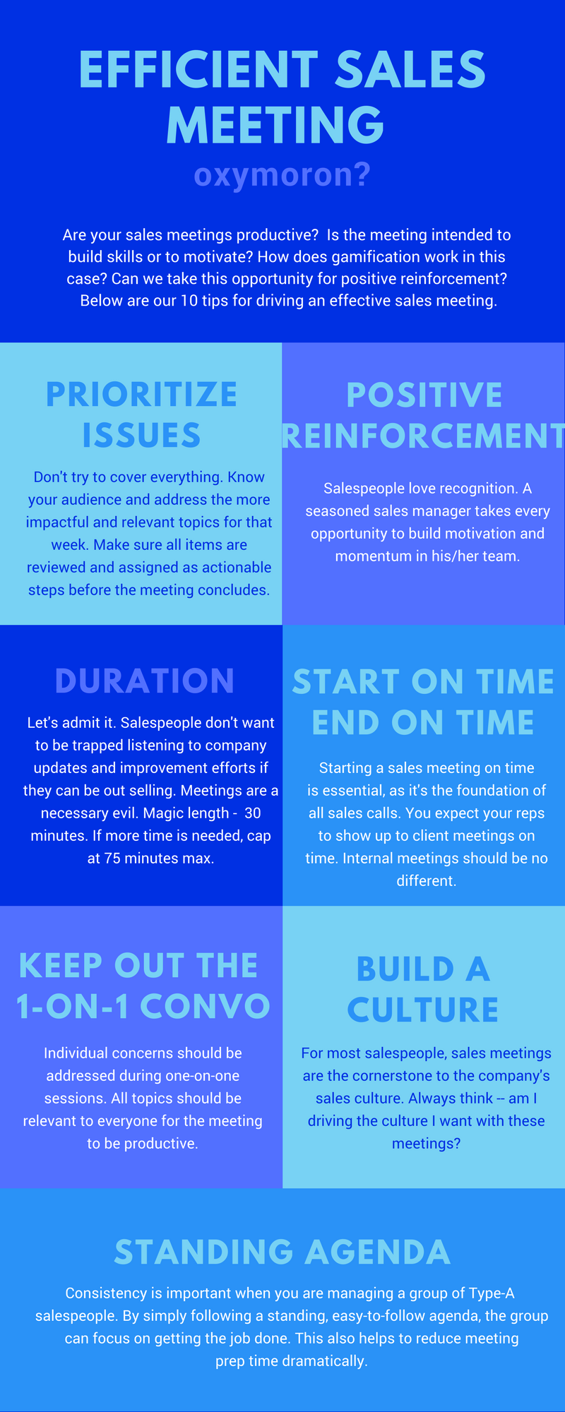 efficient sales meeting oxymoron change management ontario sales meeting topic