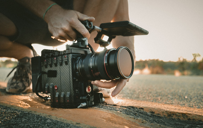 Camera Filming Setup