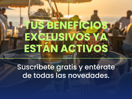Portada del artículo "Tus beneficios exclusivos ya están activos" con el logo de Tiempo Libre.