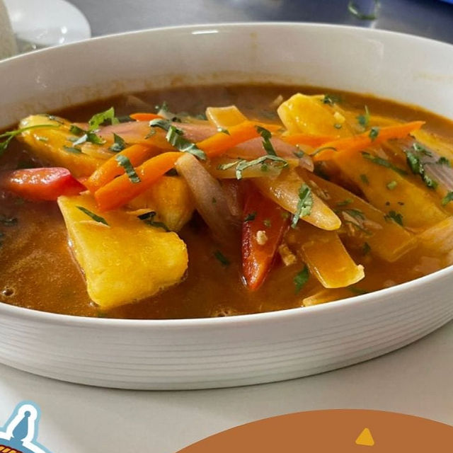 Chupe de pescado en Antojitos Marinos