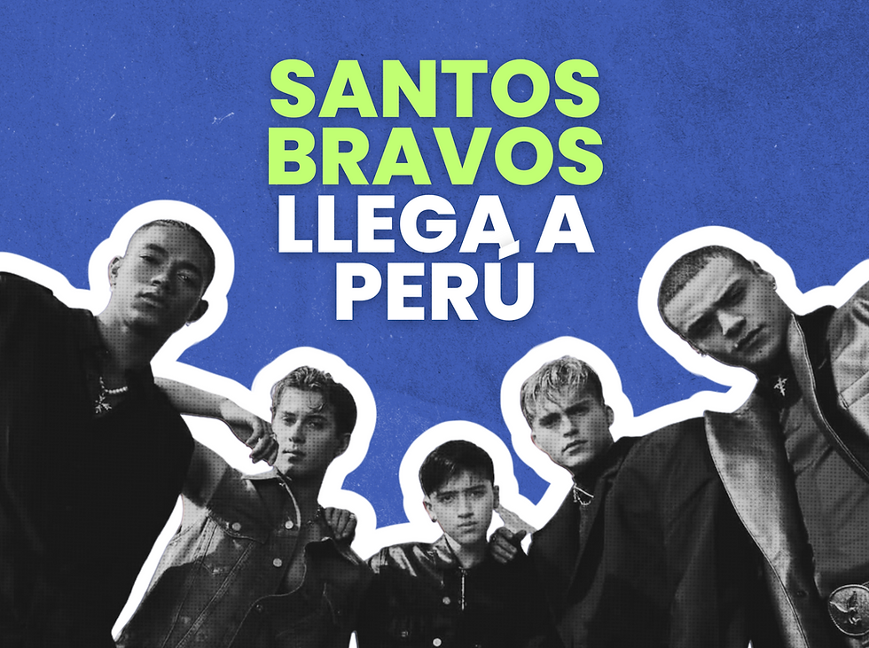 Santos Bravos en Perú, grupo pop latino que podría visitar el Sur Chico tras su llegada a Lima