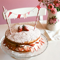 Gâteau aux fraises
