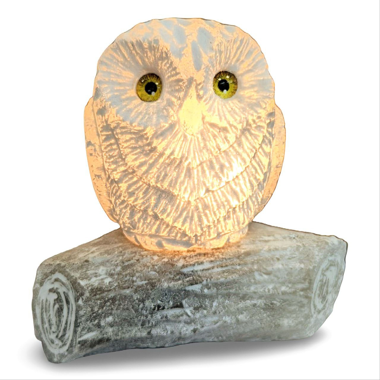 Сова з солотвинської солі.